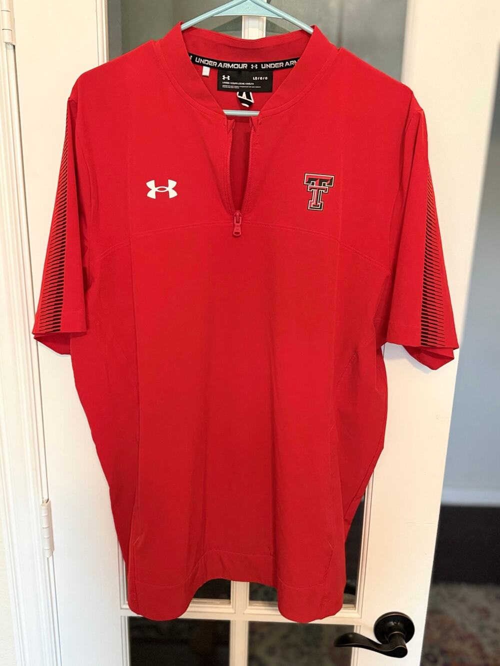 Under Armour Texas Tech Baseball Cage Jacket L